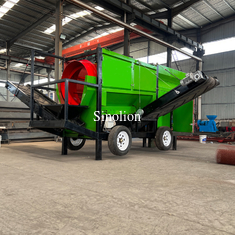 High Frequency Trommel Drum Screen for Topsoil/Compost/Wood from Zhengzhou Sinolion