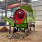 High Circular Green Compost Roll Sieve for Topsoil Movable Portable Efficiency