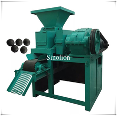 Roller press BBQ charcoal coal briquette machine factory price