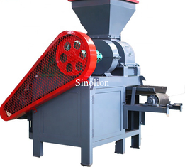 BBQ charcoal briquettes roller type press high pressure briquette machine