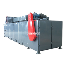 Without installation continuous charcoal ball briquettes dryer