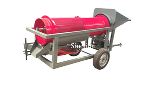 Mobile gold ore wash plant small model placer gold trommel screen for sale