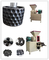65Mn 56-58HRC Hardness Rollers Ball Shape Carbon Black Powder Roller Press Briquette Machine