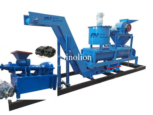 Charcoal extruder stick briquette complete set machine freely installation
