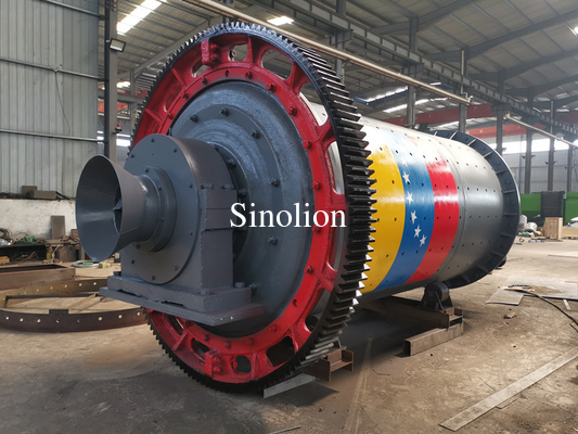 High capacity continuous production ball mill gold ore equipment grinding process equipment