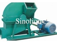 Wood chip crusher