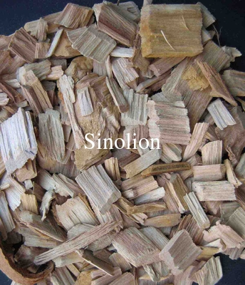 Wood chip crusher