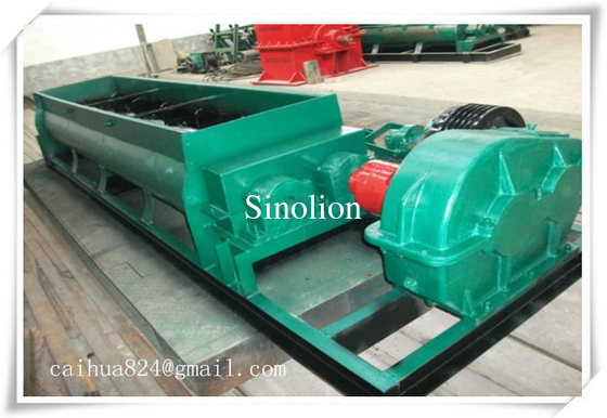 cement double shaft mixer