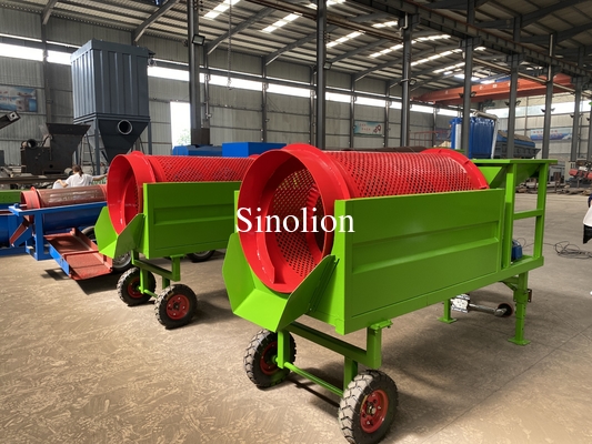 MTS series trommel screen machine for compound fertilizer and farm compost