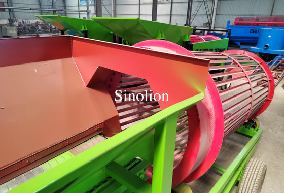 Wood Sawdust Chips Trommel Screen Equipment for Bulk Retail Sale