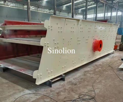 China high quality circular vibrating screen price for cement gold quartz plant