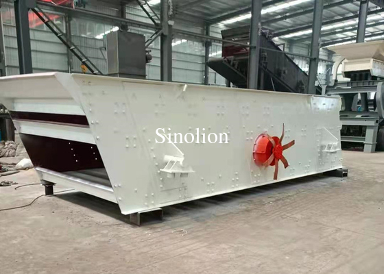 China high quality circular vibrating screen price for cement gold quartz plant