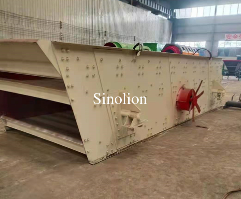 China high quality circular vibrating screen price for cement gold quartz plant