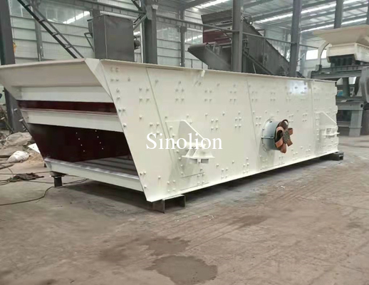 China high quality circular vibrating screen price for cement gold quartz plant