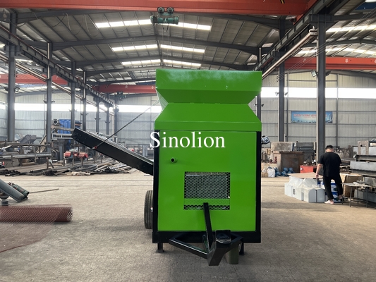 Customizable Voltage Zhengzhou Sinolion Compostable Rotary Compost Trommel Screen 6200 KG