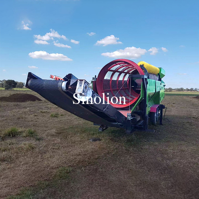 Round Trommel Screen for Separation and Sorting Designed as Per in Zhengzhou Sinolion