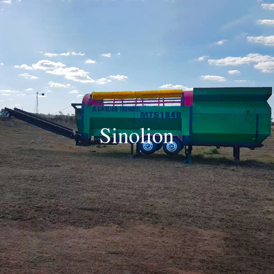 Round Trommel Screen for Separation and Sorting Designed as Per in Zhengzhou Sinolion