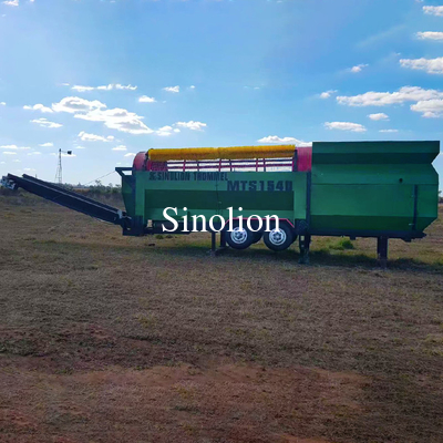 Round Trommel Screen for Separation and Sorting Designed as Per in Zhengzhou Sinolion