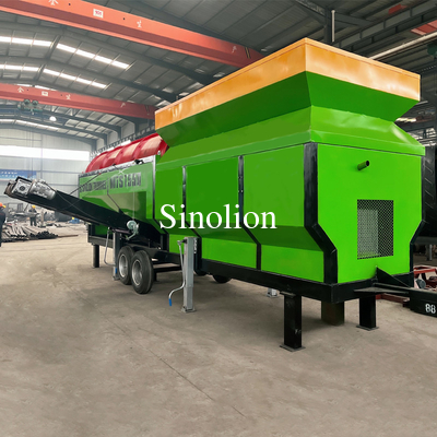 High Capacity Trommel Screen MTS1550 For Construction Works With Advanced Technology