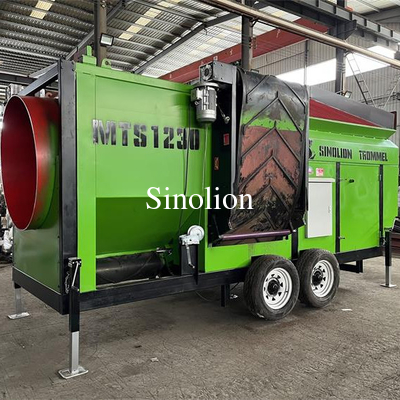 1.8-5m Drum Diameter Sand Washer and Gravel Separator with Bristle Cleaning System