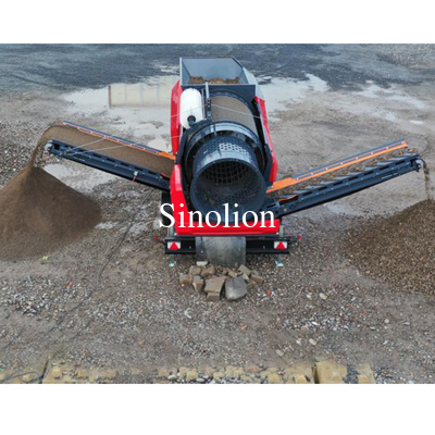 Large Drum Screen Compost Sand Stone Trommel Screener with Customizable Voltage at Prices
