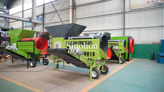 Compost Drum Sieve Sand Stone Separator with Advantage of Easy Operation at Affordable