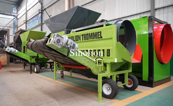Compost Drum Sieve Sand Stone Separator with Advantage of Easy Operation at Affordable