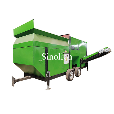 Drum Screen Filter for 4.3*1.9*2.45m Rotary Compost Sifter in Composting Process