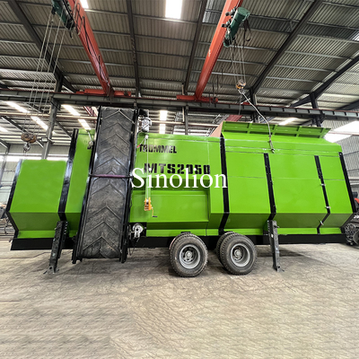 Long Working Life Drum Sorting Rotary Trommel Screen For Sieving With Material Sorting