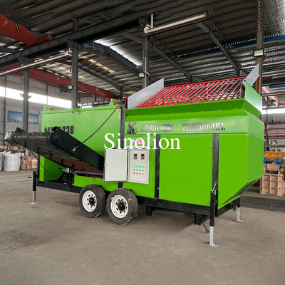 High Screening Efficiency Trommel Screen For Separating and Sorting 5400*2100*2700MM
