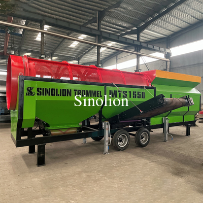 Generation Trommel Heavy Duty Screen Machine for Sorting and Screening Materials