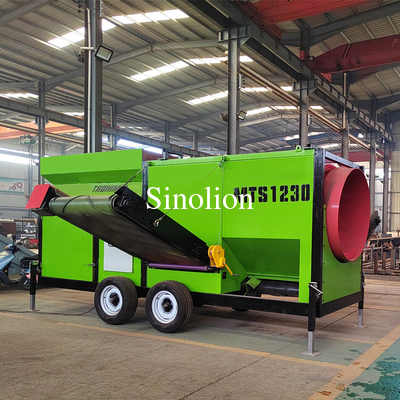 Customized Compost Sifter Efficiently Separate and Sieve with 2-80MM Mesh Size