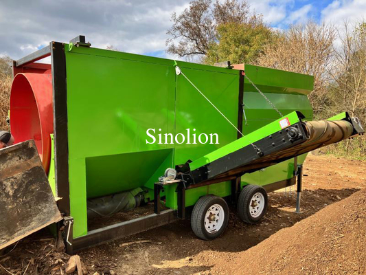 Construction Works Made Easy with Durable Material Sorting Carbon Steel Compost Sifter