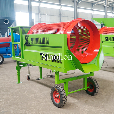 Best Quantity Mobile Trommel Screen with Circular Soil Screening in 3.15*1.65*1.1m Size