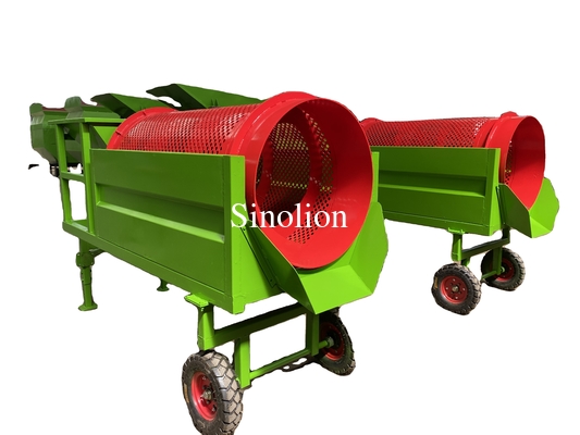Carbon Steel Sieveing Equipment Trommel Screen with Low Noise and 2-80MM Mesh Size