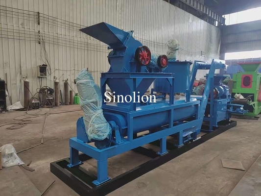 automatic charcoal coal briquetting equipment complete without installation