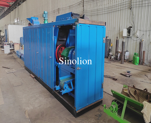 Coal briquettes pressing ball briquetting roller press machine automatic whole line