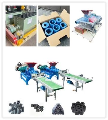 Coal & charcoal extruder machine Briquettes Extruder Stick Machine For Sale