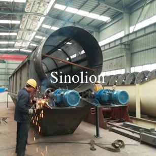 2025 Trommel Vibrating Screen for Sand with Pump for Mineral Ore Washing