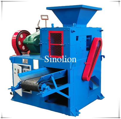 Coal briquetting machine with fully automatic feeding and sending system for production