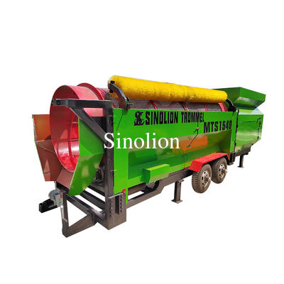 Direct High Capacity Trommel Screen For Compost Durable Design 9400*2200*2900 MM