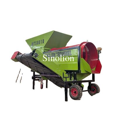 Manufacturing Plant Portable Small Trommel Drum Screen for Municipal Solid Waste Processing