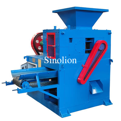 Barbecue Coal Charcoal Production Line Roller Briquette Machine 15-17(r/min) AC Motor Provided
