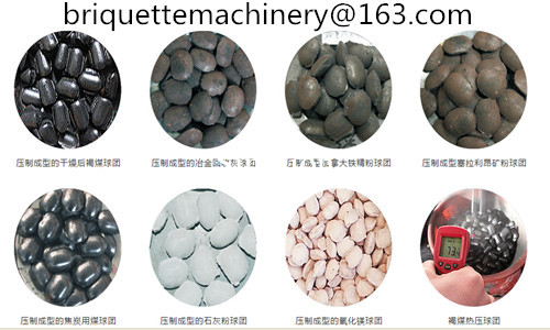 No Pollution and Advanced Ball Briquette Machine
