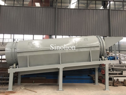 full enclosed garbage cycling plant rotary trommel screen/gold mining trommel