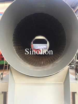 revolving cylindrical sieve for rock size checking with low price