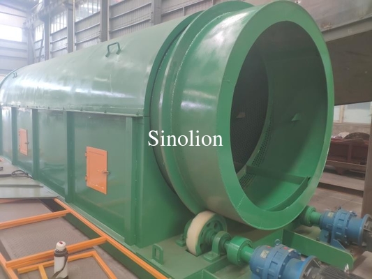 Factory Price Municipal Solid Waste Compost Trommel Separator/municipal solid waste