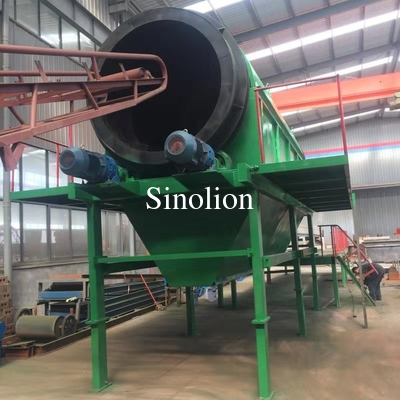 Factory Price Municipal Solid Waste Compost Trommel Separator/municipal solid waste