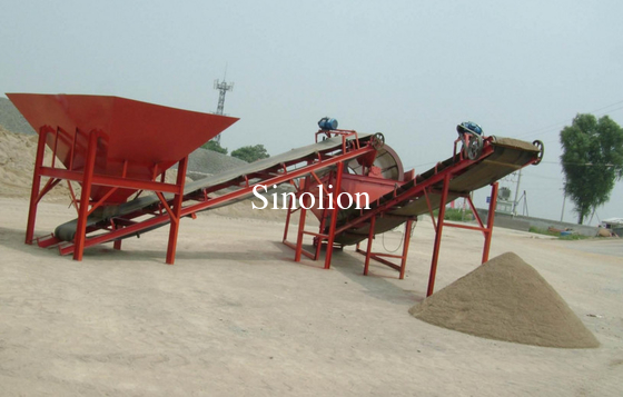 Easy Operation MSW/Compost Shaftless Trommel Screen for Refractory Materials Classification