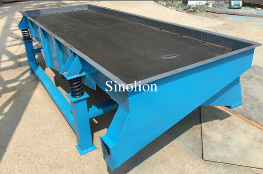 sand gravel small linear vibrating screen machine factory price